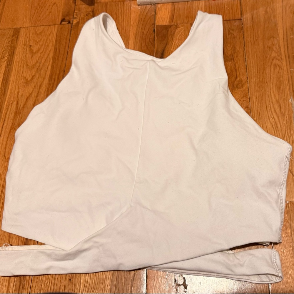 Athleta White Casual Tee
